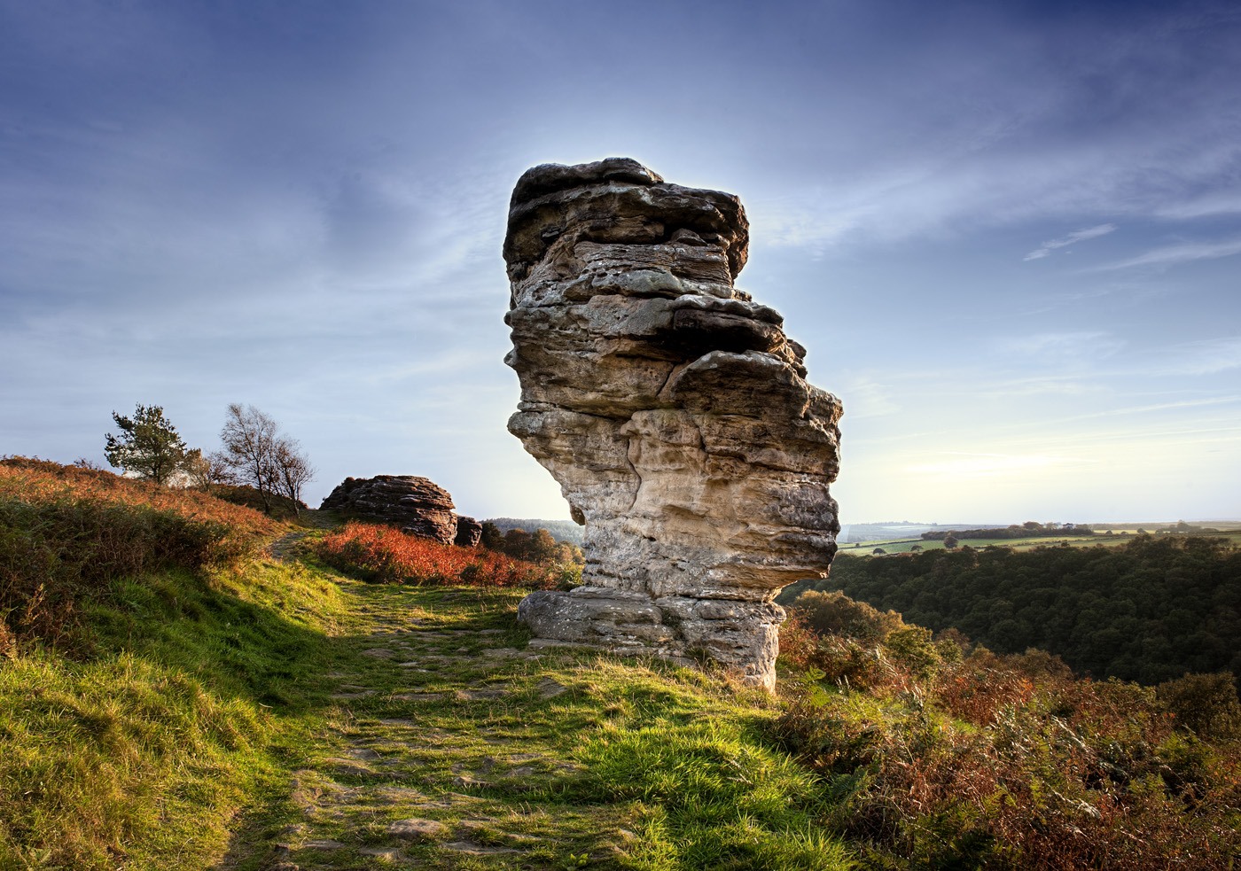 Bridestones in Dalby Forest