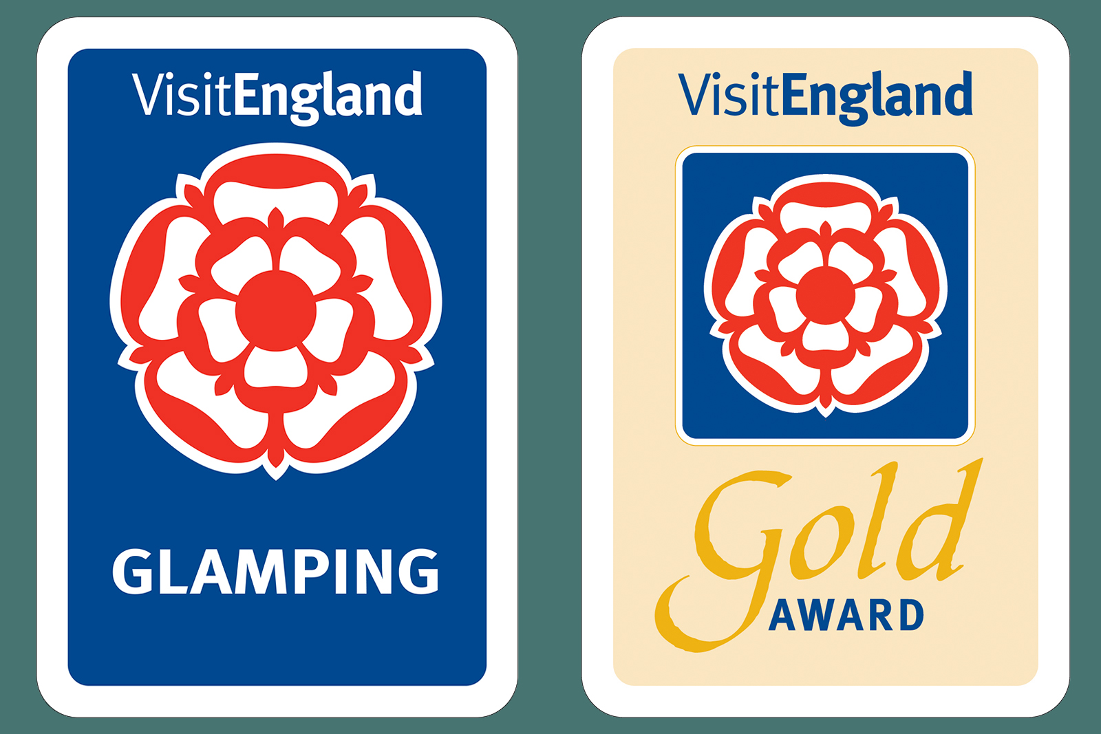 Gold award glamping