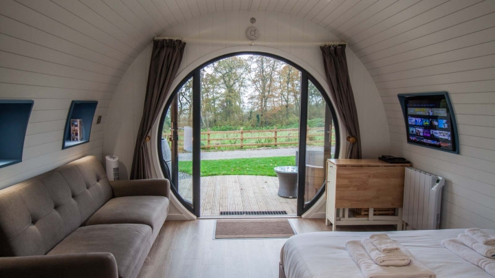 Family Glamping Pods in Pickering