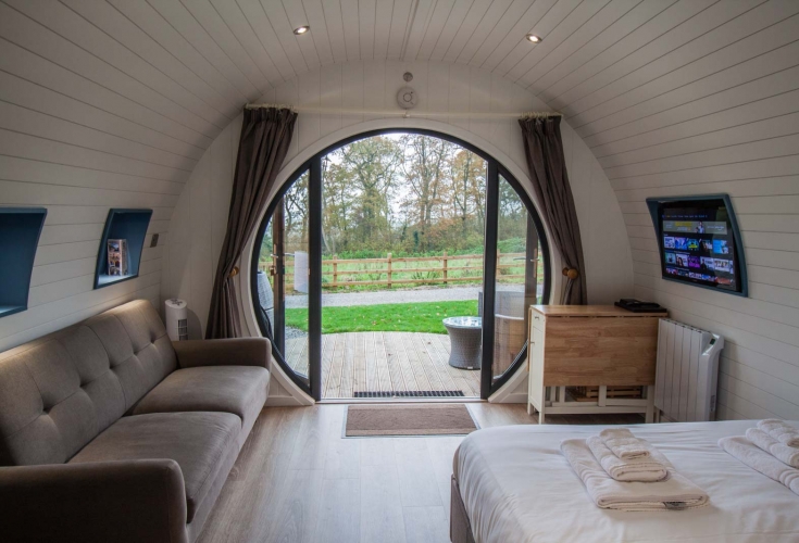 Family Glamping Pods in Pickering