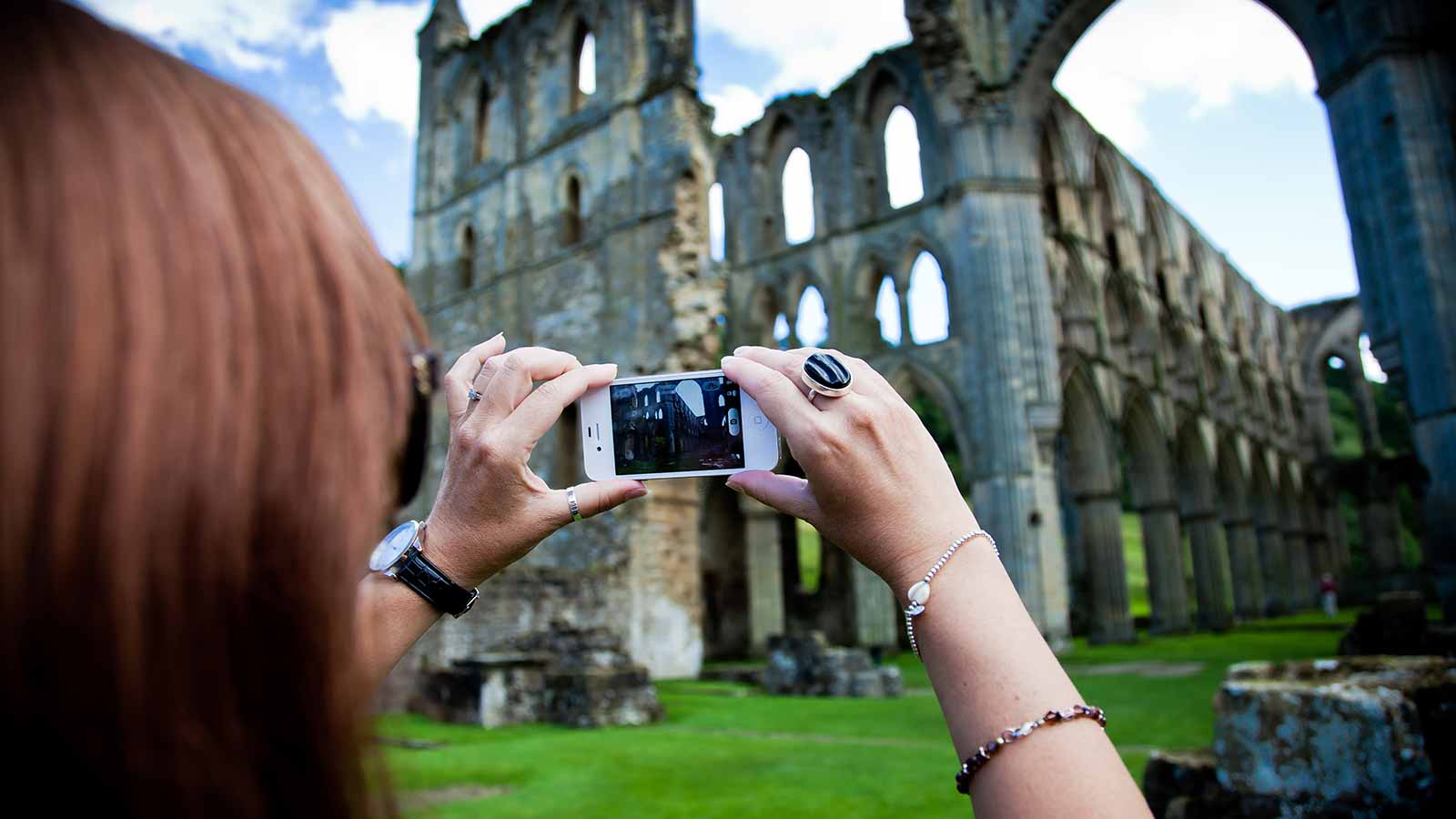 Rievaulx Abbey near Helmsley