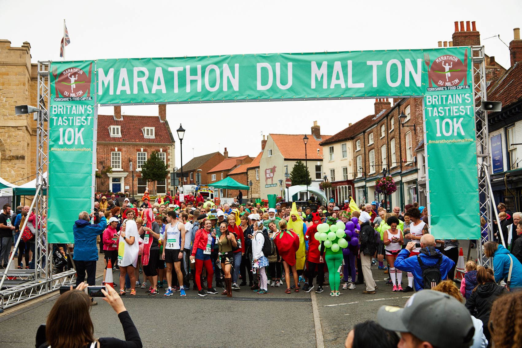 Marathon du Malton Finish Line